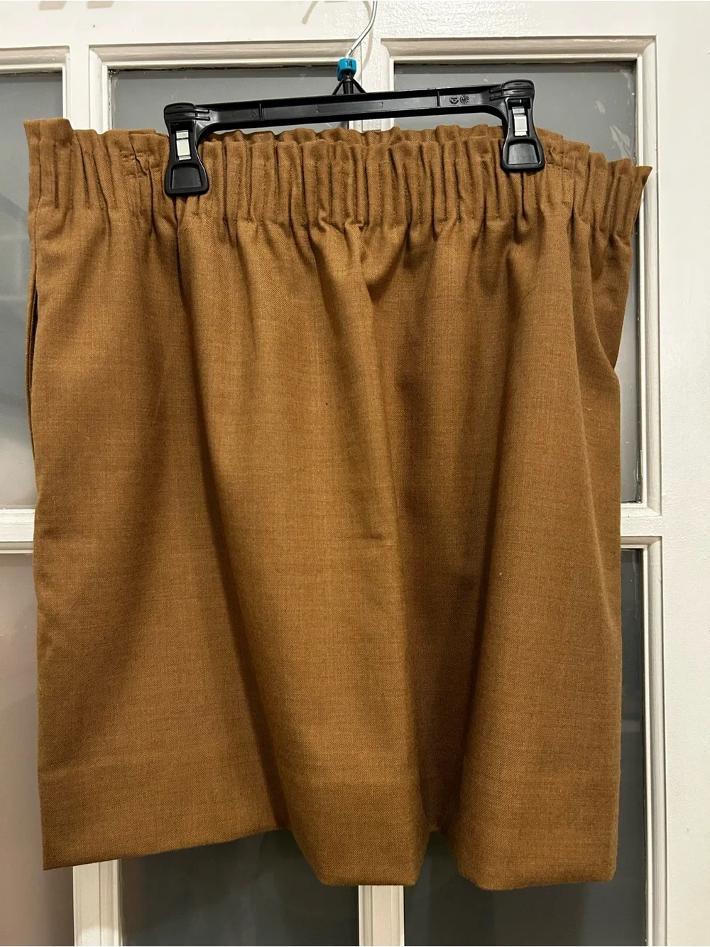 NEW! J.Crew Tan Camel Brown Wool Blend Mini Skirt Size 10